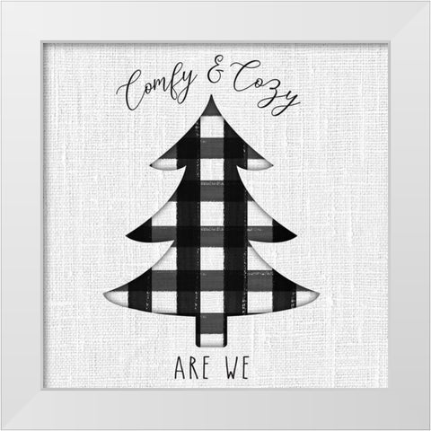 Winter Wonder II White Modern Wood Framed Art Print by Hartworks