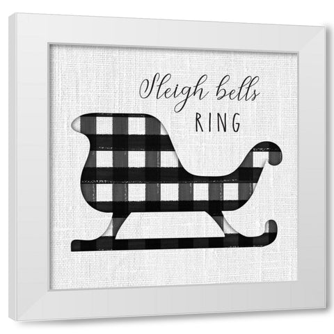 Winter Wonder III White Modern Wood Framed Art Print by Hartworks