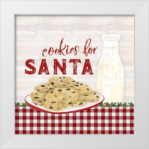 Season of Giving II White Modern Wood Framed Art Print by Reed, Tara