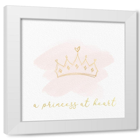 Fairy Tale Trio I White Modern Wood Framed Art Print by Hartworks