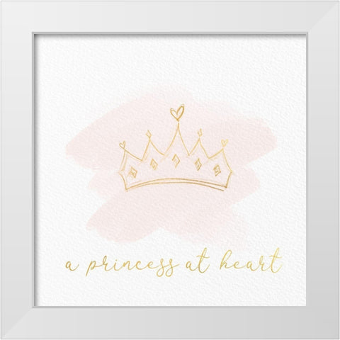 Fairy Tale Trio I White Modern Wood Framed Art Print by Hartworks