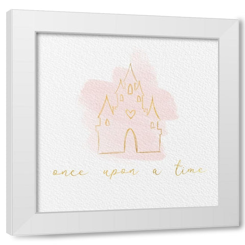 Fairy Tale Trio II White Modern Wood Framed Art Print by Hartworks