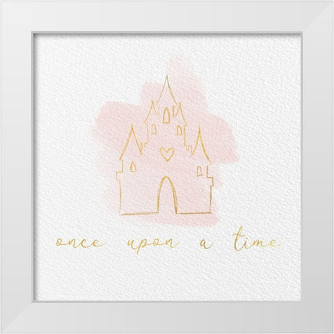 Fairy Tale Trio II White Modern Wood Framed Art Print by Hartworks