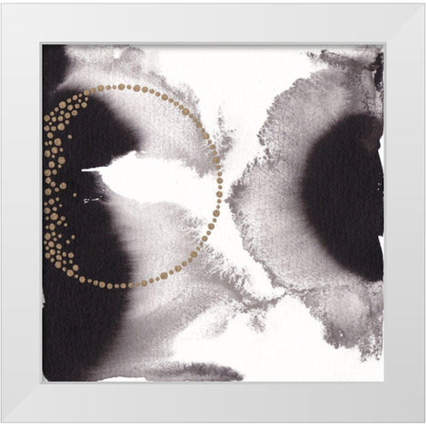 Migration I White Modern Wood Framed Art Print by Bijou, Andrea