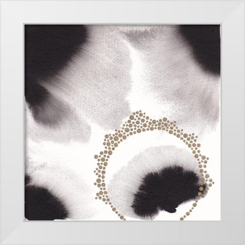 Migration IV White Modern Wood Framed Art Print by Bijou, Andrea