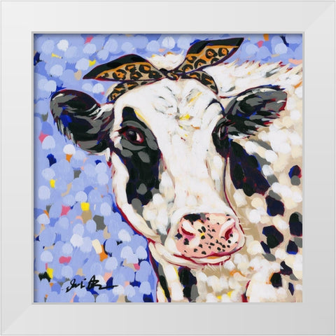 Betty White Modern Wood Framed Art Print by Augustine, Jodi