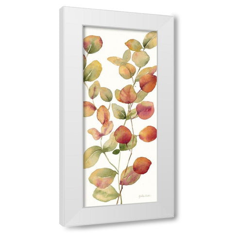 Fall Botanical Panel I White Modern Wood Framed Art Print by Coulter, Cynthia