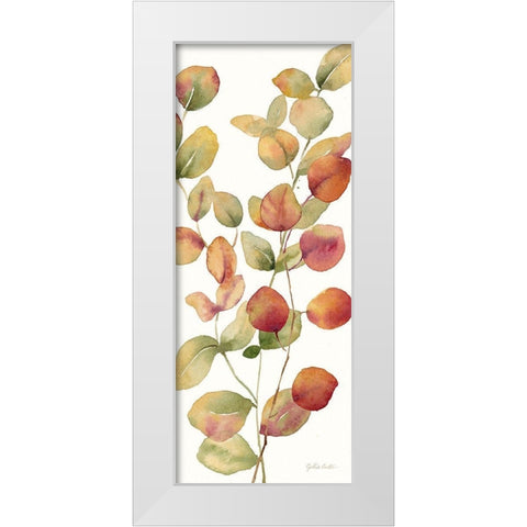 Fall Botanical Panel I White Modern Wood Framed Art Print by Coulter, Cynthia