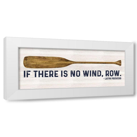 Less Talk More Fishing panel III-Row White Modern Wood Framed Art Print by Reed, Tara