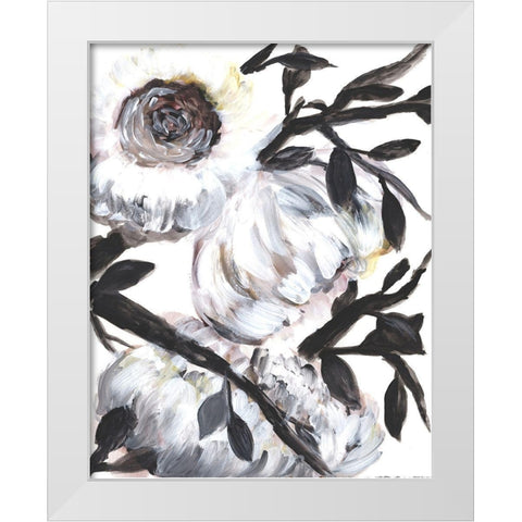 Farmhouse White Bush I White Modern Wood Framed Art Print by Chapman, Marcy