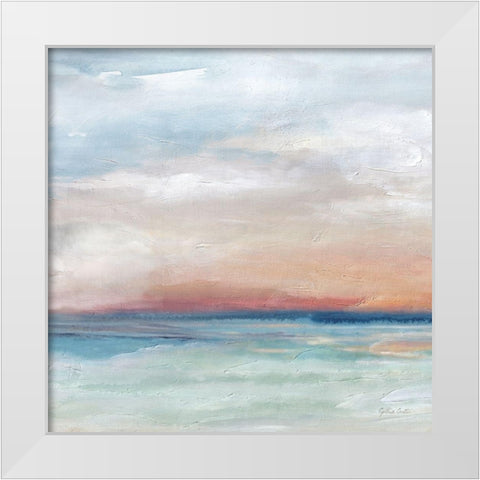 Serene  Scene Bright I White Modern Wood Framed Art Print by Coulter, Cynthia