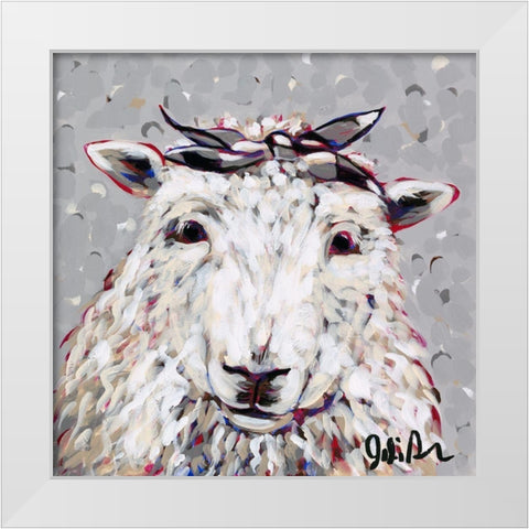 Farm  Pop-Shelly White Modern Wood Framed Art Print by Augustine, Jodi