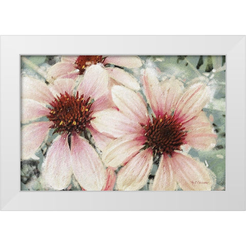 Garden Dream IV White Modern Wood Framed Art Print by Cusson, Marie Elaine