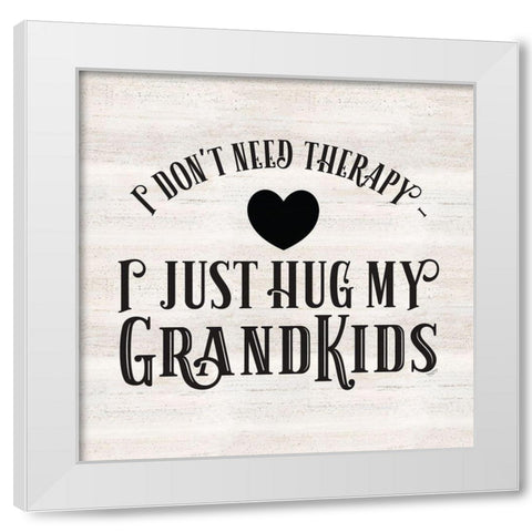 Grandparent Life III-Therapy 1 White Modern Wood Framed Art Print by Reed, Tara