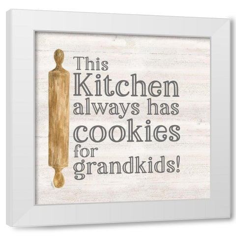 Grandparent Life VI-Cookies White Modern Wood Framed Art Print by Reed, Tara