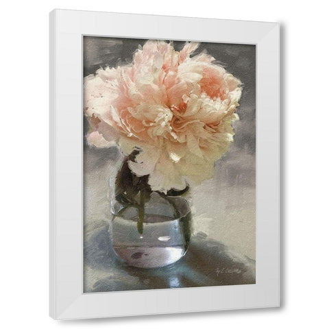 Garden  Dream IX White Modern Wood Framed Art Print by Cusson, Marie Elaine