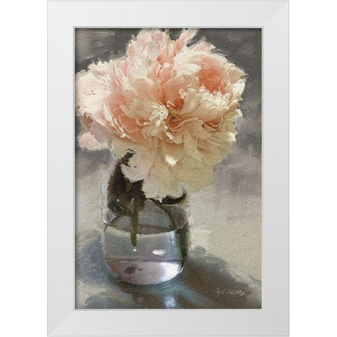 Garden  Dream IX White Modern Wood Framed Art Print by Cusson, Marie Elaine