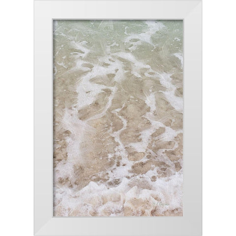 Beach  Shore II White Modern Wood Framed Art Print by Cusson, Marie Elaine