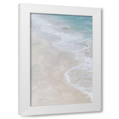 Beach  Shore III White Modern Wood Framed Art Print by Cusson, Marie Elaine