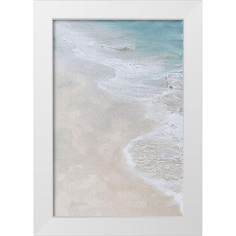 Beach  Shore III White Modern Wood Framed Art Print by Cusson, Marie Elaine