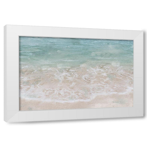 Beach  Shore V White Modern Wood Framed Art Print by Cusson, Marie Elaine