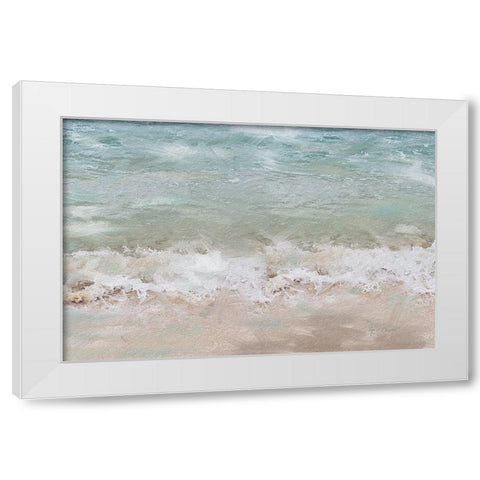 Beach  Shore VI White Modern Wood Framed Art Print by Cusson, Marie Elaine