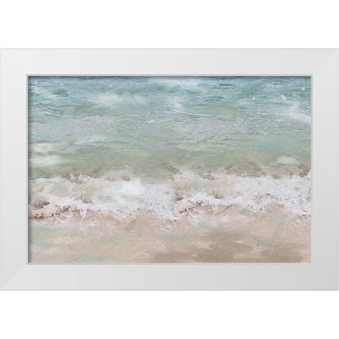 Beach  Shore VI White Modern Wood Framed Art Print by Cusson, Marie Elaine