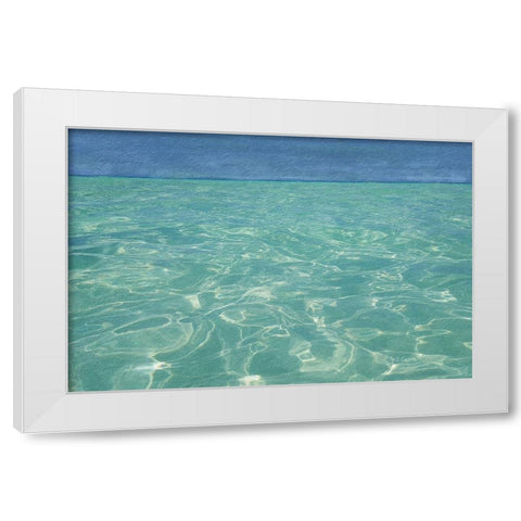 Beach  Shore XIII White Modern Wood Framed Art Print by Cusson, Marie Elaine