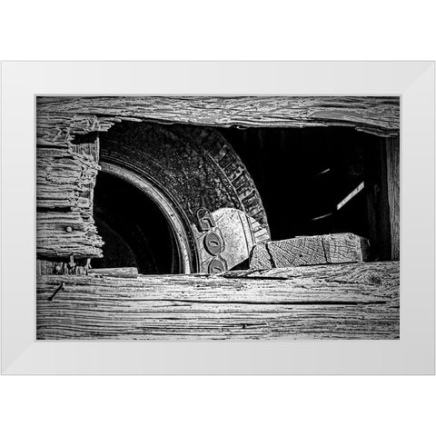 Good  Year White Modern Wood Framed Art Print by Manelis, Jessica