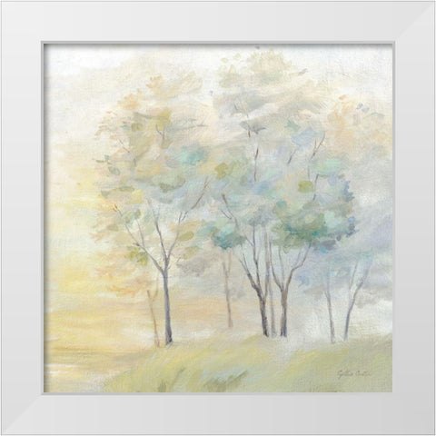 Sunny  Glow II White Modern Wood Framed Art Print by Coulter, Cynthia