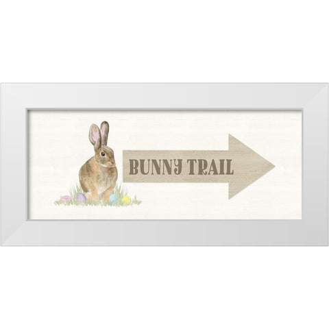 Farmhouse  Easter panel II White Modern Wood Framed Art Print by Reed, Tara