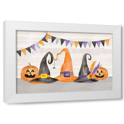 Sit a Spell landscape II White Modern Wood Framed Art Print by Reed, Tara