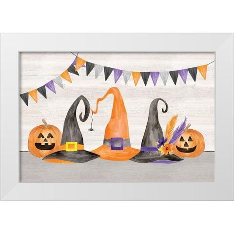 Sit a Spell landscape II White Modern Wood Framed Art Print by Reed, Tara