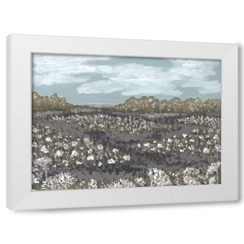 Black Creek White Modern Wood Framed Art Print by Bryan, Kathleen