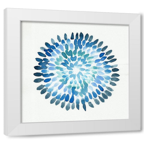 Burst Abstract II White Modern Wood Framed Art Print by Chapman, Marcy
