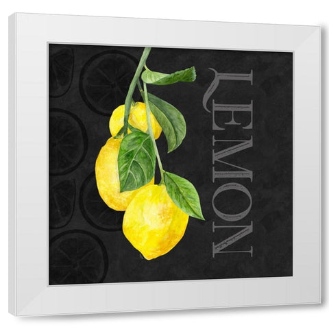 Live with Zest VI White Modern Wood Framed Art Print by Reed, Tara