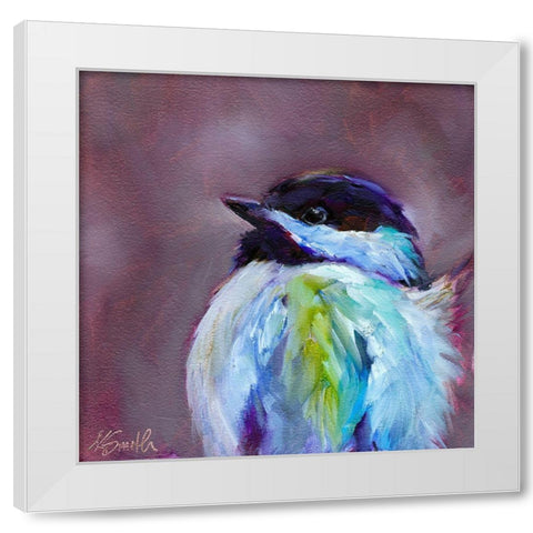 Field Birds X White Modern Wood Framed Art Print by Smith, Kim