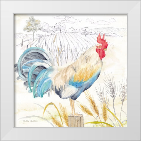 Good Morning Sunshine III White Modern Wood Framed Art Print by Coulter, Cynthia