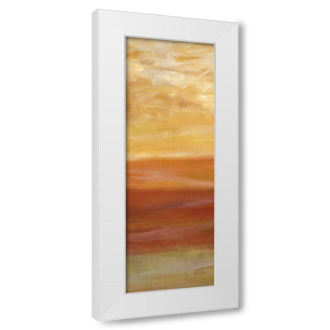 Horizons Spice Panel II White Modern Wood Framed Art Print by Coulter, Cynthia
