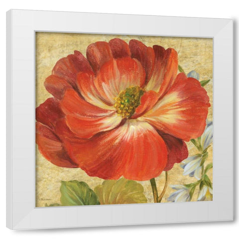 Primavera IV White Modern Wood Framed Art Print by Gladding, Pamela