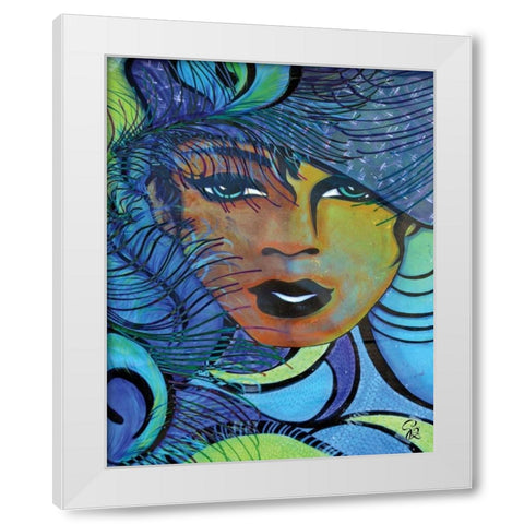 Urban Glam I White Modern Wood Framed Art Print by Rivas-Velazquez, Gena