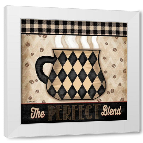 Premium Coffee IV White Modern Wood Framed Art Print by Killeen, Jen