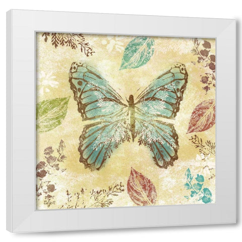 Botanical Beauty I White Modern Wood Framed Art Print by Lyon, Rebecca