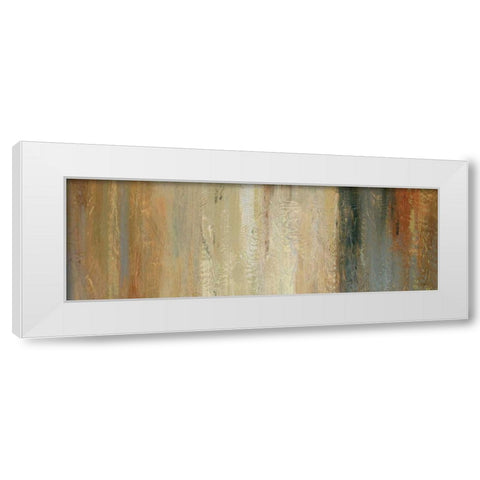 Siena Abstract Panel II  White Modern Wood Framed Art Print by Studio Nova