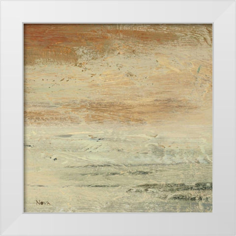 Siena Abstract I  White Modern Wood Framed Art Print by Studio Nova