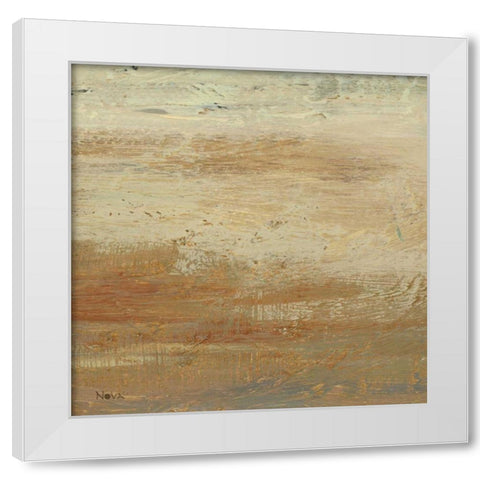 Siena Abstract II  White Modern Wood Framed Art Print by Studio Nova