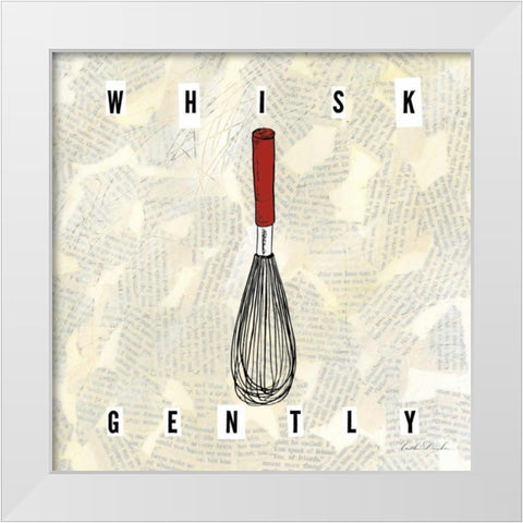 Kitchen Utensils VI  White Modern Wood Framed Art Print by Dundon, Caitlin