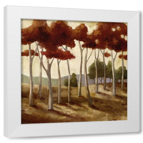 Spice Landscape I White Modern Wood Framed Art Print by Milan, Vittorio