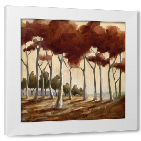 Spice Landscape II White Modern Wood Framed Art Print by Milan, Vittorio