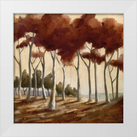Spice Landscape II White Modern Wood Framed Art Print by Milan, Vittorio